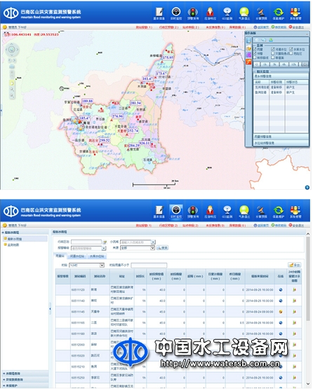 博通山洪災害信息管理系統V1.1
